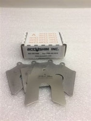 Size "A" - 2" x 2" Shim Packs