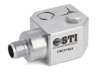 CMCP760TT Triaxial Accelerometer with Temperature Output