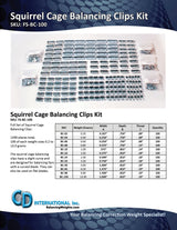 CDI Squirrel Cage Balancing Clips