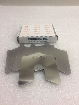 AccuShim B (3x3) replacement shim pack