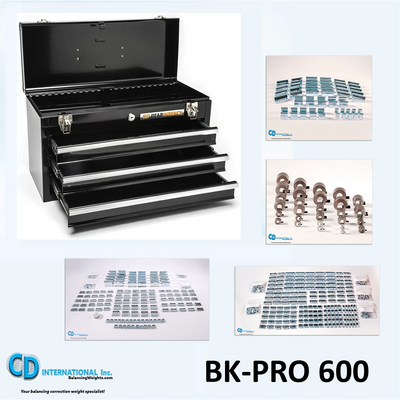 BK-PRO600 Professional Balancing Weight Kit