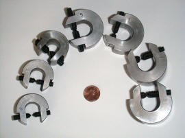 CDI-DSS-SC Double Sided Set Screw C-Clamps
