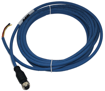 CMCP605M-05, M12 Cable Assembly, 5 meter length