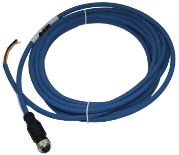 CMCP605M-10, M12 Cable Assembly, 10 meter length