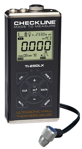 TI-25DLX Data Logging Wall Thickness Gauge