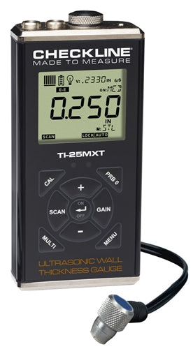 TI-25MXT Thru-Paint Ultrasonic Wall Thickness Gauge