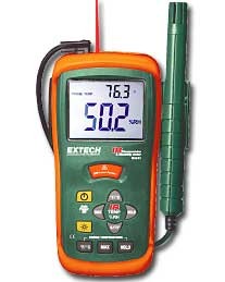 RH101 HygroThermometer Plus IR Thermometer