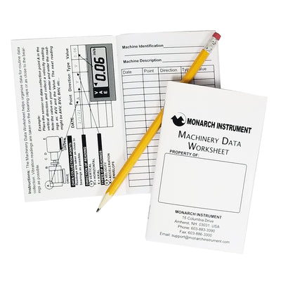 Machinery Data Worksheet (MDWS) Book