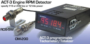 Gasoline Engine RPM Gauge