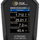 Ultrasonic Flow Meter PCE-TDS 200 SM-ICA incl. ISO-Calibration Certificate