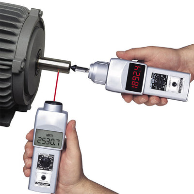 Check-Line DT-205LR / DT-207LR Contact & Non-Contact Tachometer