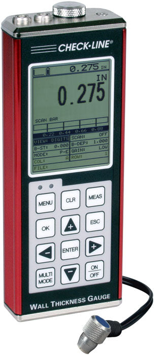 Check-Line TI-MMX-SDL Datalogging B-Scanning Ultrasonic Wall Thickness Gauge